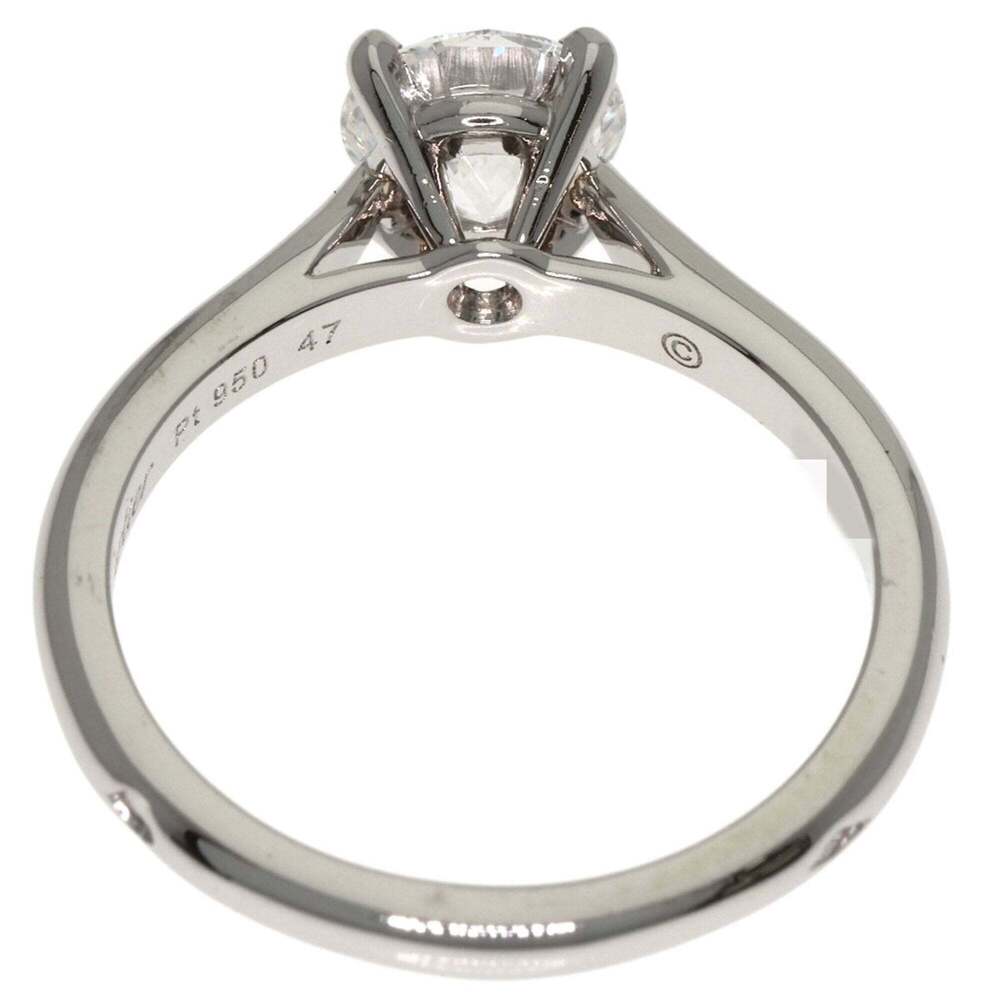 CARTIER Authentic Silver Diamond Ring - Picture 4 of 9